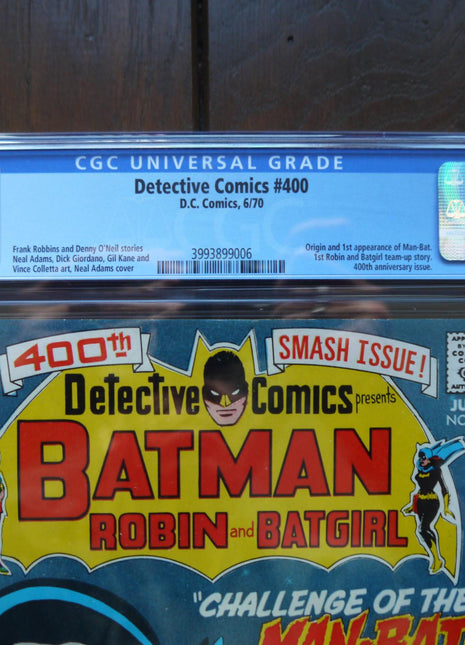 Detective Comics (1937 1st Series) #400 CGC 9.0 - Mycomicshop.be