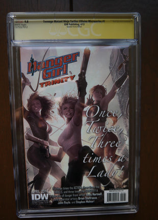 Teenage Mutant Ninja Turtles Villains Micro-Series (2013) #1DF CGC 9.8 Signed - Mycomicshop.be