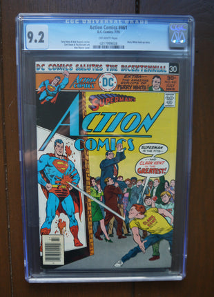 Action Comics (1938 DC) #461 CGC 9.2 - Mycomicshop.be
