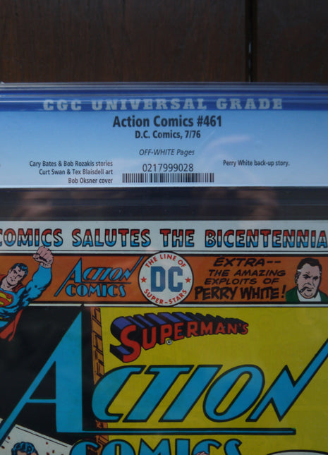 Action Comics (1938 DC) #461 CGC 9.2 - Mycomicshop.be