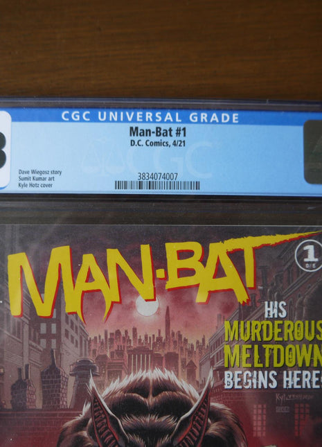 Man-Bat (2021 DC) #1A CGC 9.8 - Mycomicshop.be