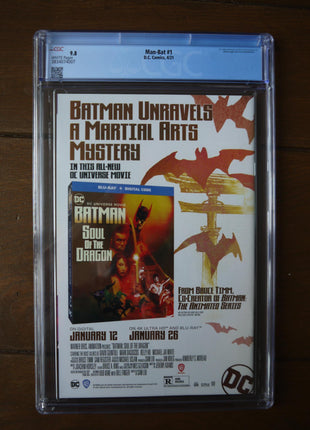 Man-Bat (2021 DC) #1A CGC 9.8 - Mycomicshop.be