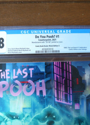 Do You Pooh? (2015 Counterpoint) #1 Foil Last Ronin Homage CGC  9.8 - Mycomicshop.be