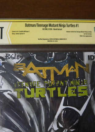 Batman Teenage Mutant Ninja Turtles (2015 DC) #1C CBCS ART Bisley - Mycomicshop.be