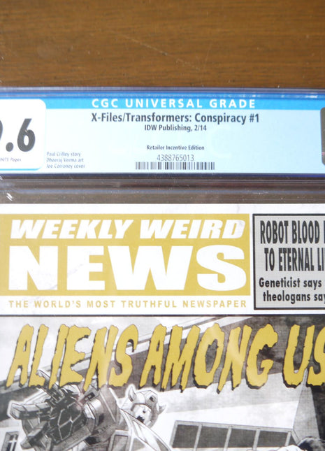 X-Files Conspiracy Transformers (2014) #1RI - Mycomicshop.be