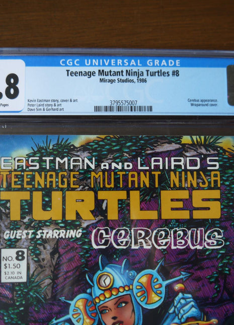 Teenage Mutant Ninja Turtles (1984 Mirage) #8 CGC 9.8 - Mycomicshop.be