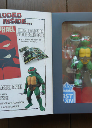 BST AXN Raphael (Comic Book +Action Figure) – IDW - Mycomicshop.be