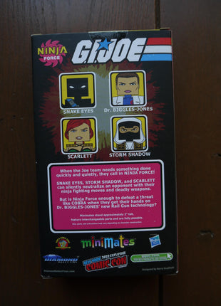 G.I. Joe Ninja Force - SDCC Exclusive Minimates 4-Pack - Mycomicshop.be