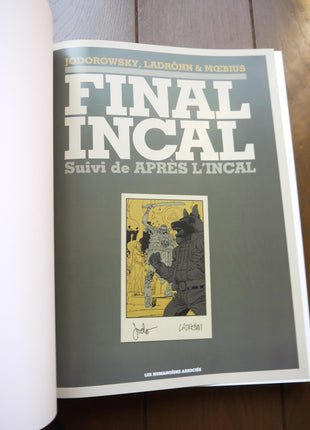 Final Incal - Edition de luxe avec des tirages d'art : Final Incal - intégrale ultra luxe - Mycomicshop.be