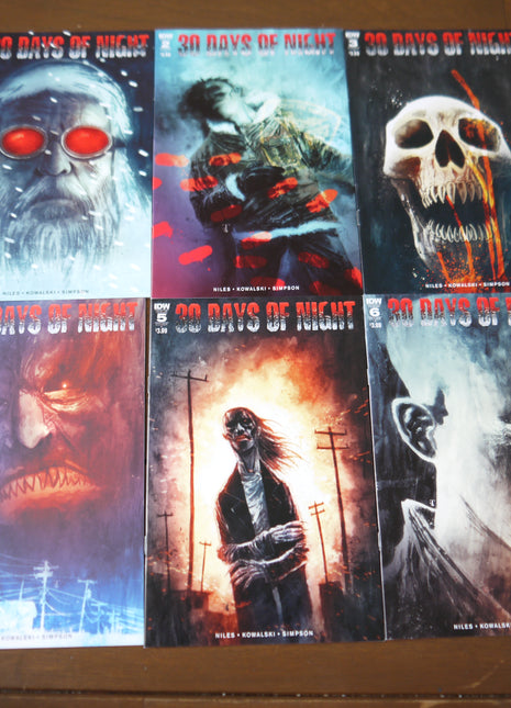 30 Days of Night (2017 IDW) Complete Set