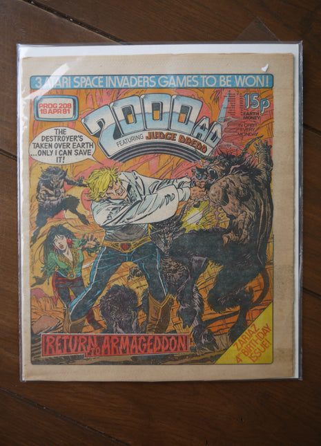 2000 AD (1977 IPC/Fleetway/Rebellion) UK #208