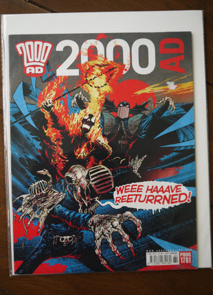 2000 AD (1977 IPC/Fleetway/Rebellion) UK #1781