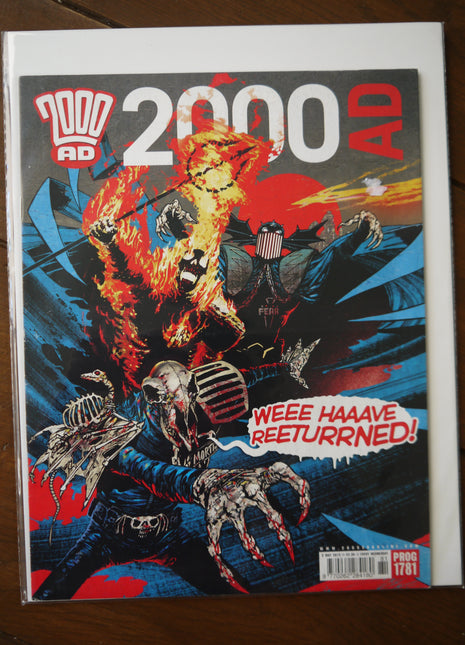 2000 AD (1977 IPC/Fleetway/Rebellion) UK #1781