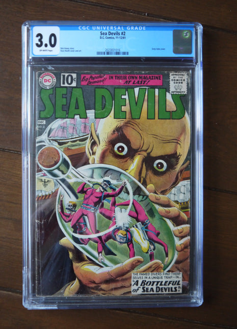 Sea Devils (1961) #2 CGC 3.0