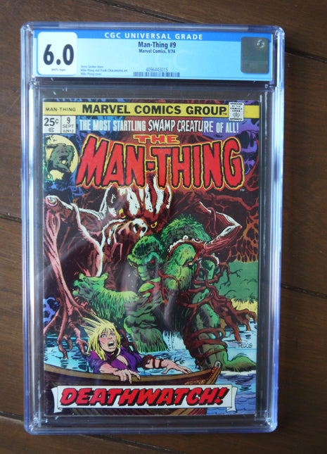Man-Thing (1974 1st Series) #9 CGC 6.0
