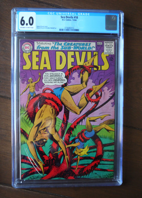 Sea Devils (1961) #18 CGC 6.0