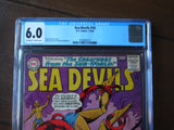 Sea Devils (1961) #18 CGC 6.0