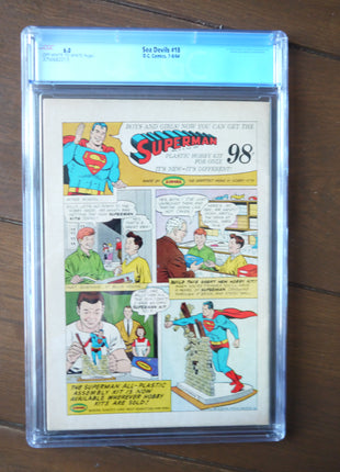 Sea Devils (1961) #18 CGC 6.0