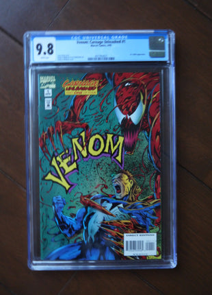 Venom Carnage Unleashed (1995) #1 CGC 9.8