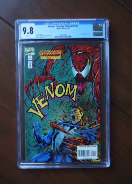 Venom Carnage Unleashed (1995) #1 CGC 9.8