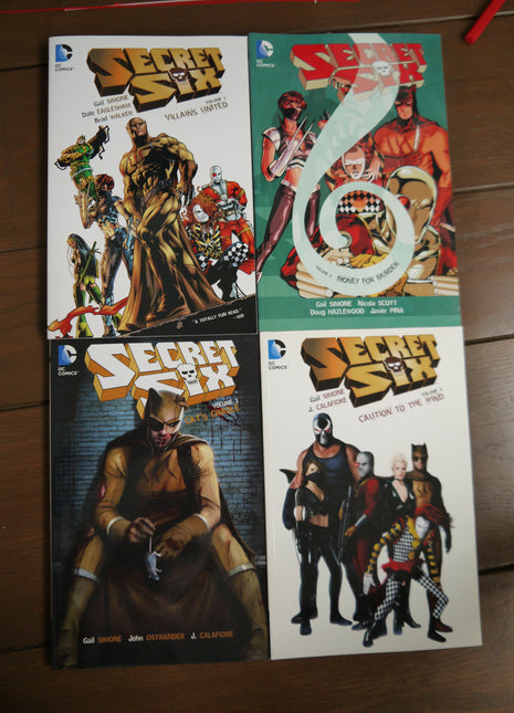 Secret Six TPB (2015-2016 DC) Complete Set