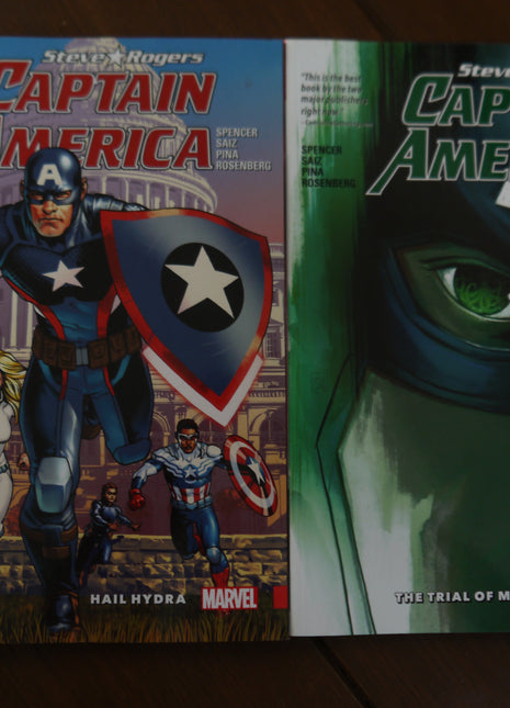 Captain America Steve Rogers TPB (2016) #1+2