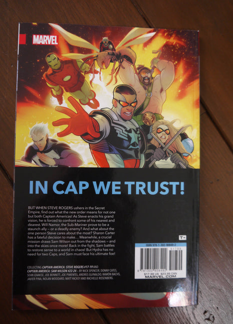 Captain America Secret Empire TPB (2017 Marvel) #1