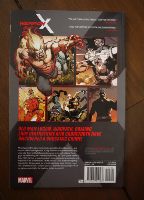 Weapon X TPB (2017) By Greg Pak #3