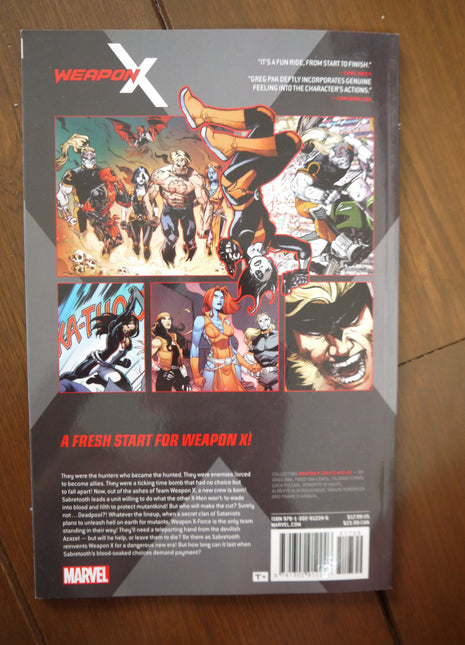 Weapon X TPB (2017) By Greg Pak #5
