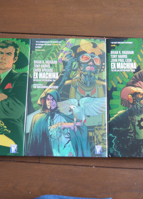 Ex Machina HC (2008-2011 DC/Wildstorm) Deluxe Edition #1-3