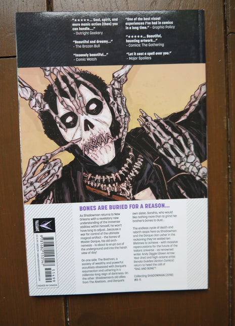 Shadowman TPB (2018-2019 Valiant) By Andy Diggle #3