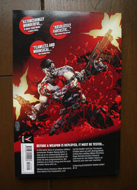 Bloodshot Rising Spirit TPB (2021 Valiant)