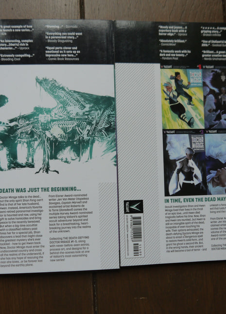 Death-Defying Doctor Mirage TPB (2015 Valiant) Complete Set