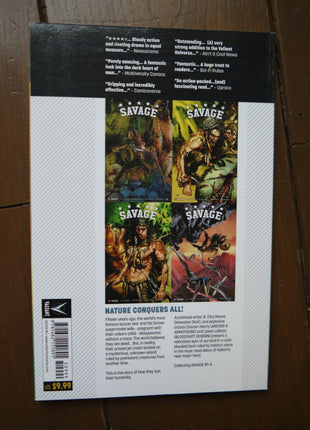Savage TPB (2017 Valiant) By B. Clay Moore