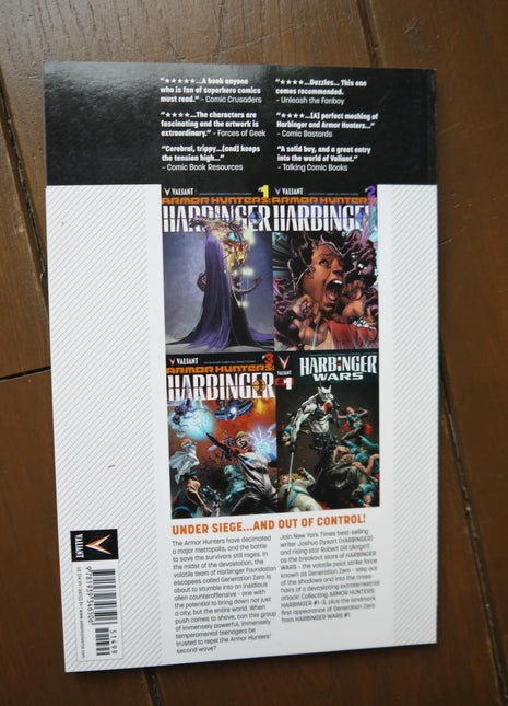 Armor Hunters Harbinger TPB (2014 Valiant)