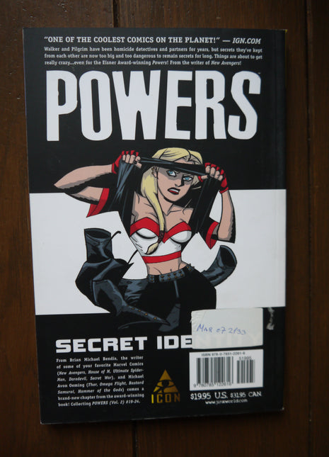 Powers TPB (2000-2012 Image/Icon) 1st Edition #11