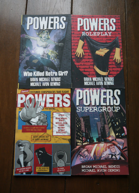 Powers TPB (2000-2012 Image/Icon) 1st Edition #1-4