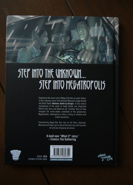 Megatropolis HC (2021 Rebellion/2000AD) From the Pages of Judge Dredd #1