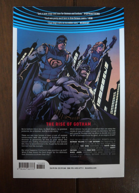 Batman TPB (2017 Rebirth) 1st Edition #1