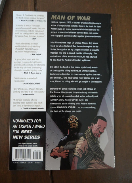 Unknown Soldier TPB (2009 DC/Vertigo) By Joshua Dysart #1