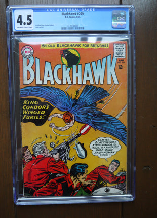 Blackhawk (1944 1st Series) #209 CGC 4.5