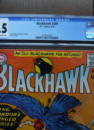 Blackhawk (1944 1st Series) #209 CGC 4.5