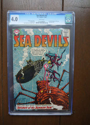 Sea Devils (1961) #15 CGC 4.0