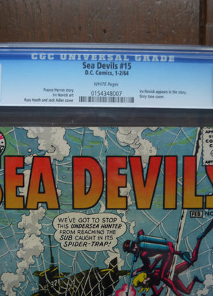 Sea Devils (1961) #15 CGC 4.0