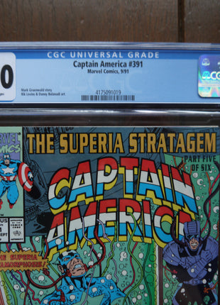 Captain America (1968 1st Series) #391 CGC 9.0