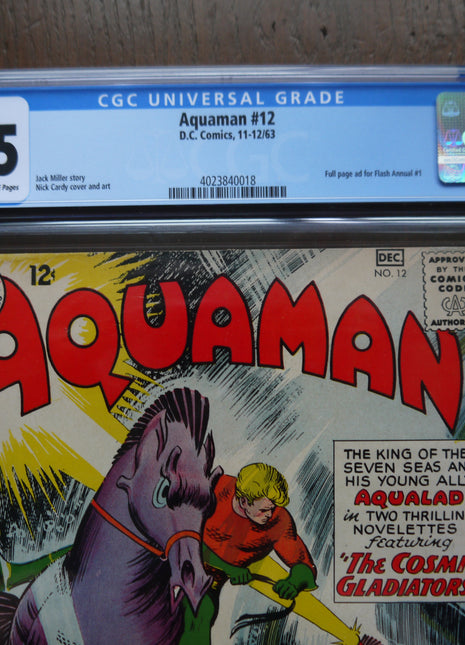 Aquaman (1962 1st Series) #12 CGC 6.5
