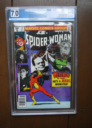 Spider-Woman (1978 Marvel 1st Series) #32N PGX 7.0