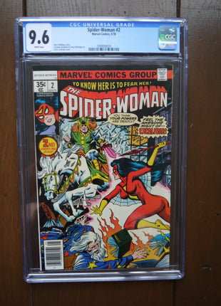 Spider-Woman (1978 Marvel 1st Series) #2N CGC 9.6