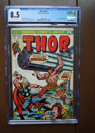 Thor (1962 Marvel 1st Series Journey Into Mystery) #221 CGC 8.5
