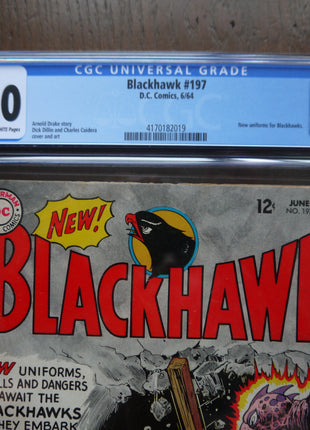 Blackhawk (1944 1st Series) #197 CGC 4.0